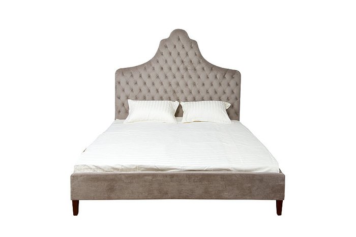 Кровать двуспальная с изголовьем 180x200 см - купить Кровати для спальни по цене 42100.0