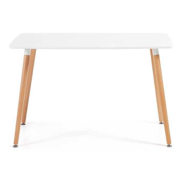 Обеденный стол Daw белого цвета - купить Обеденные столы по цене 46990.0