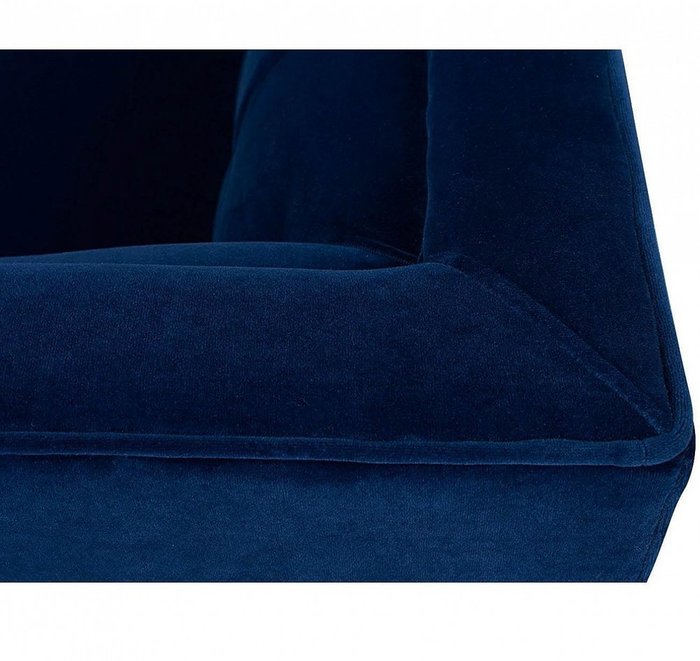 Диван трехместный Jack синего цвета - лучшие Прямые диваны в INMYROOM
