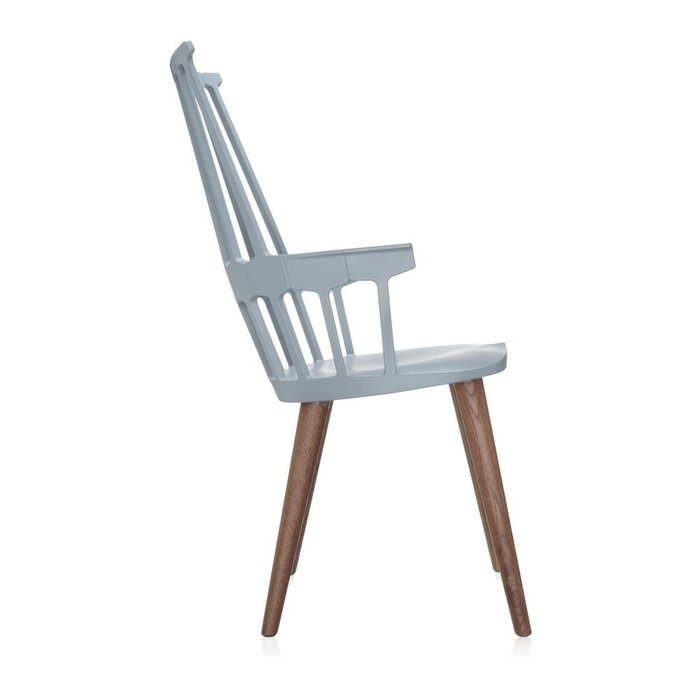 Стул Comback голубого цвета - лучшие Обеденные стулья в INMYROOM