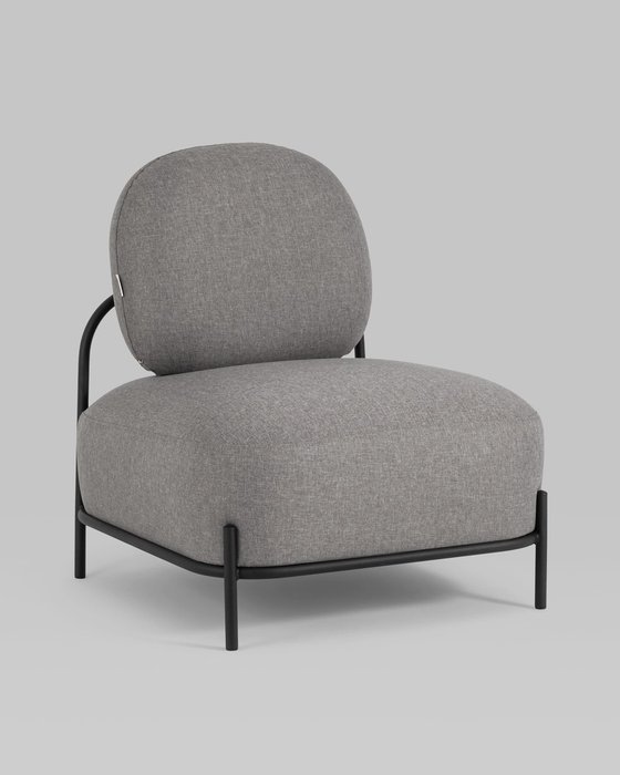 Кресло Стоун серого цвета - купить Интерьерные кресла по цене 20990.0