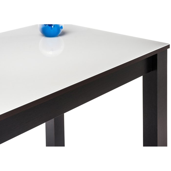 Стол обеденный Раймунд бело-коричневого цвета - купить Обеденные столы по цене 9990.0
