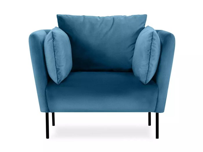 Кресло Copenhagen синего цвета - купить Интерьерные кресла по цене 47880.0