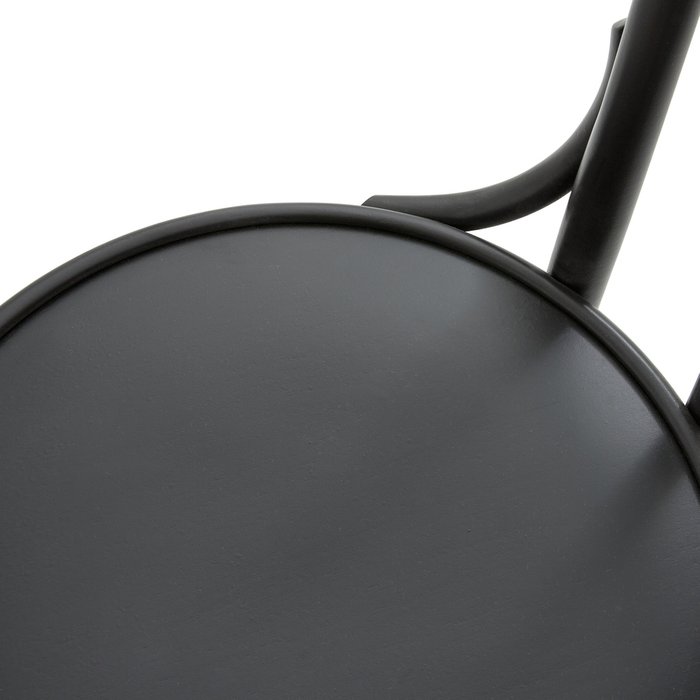Комплект из двух высоких стульев Bistro черного цвета - лучшие Обеденные стулья в INMYROOM