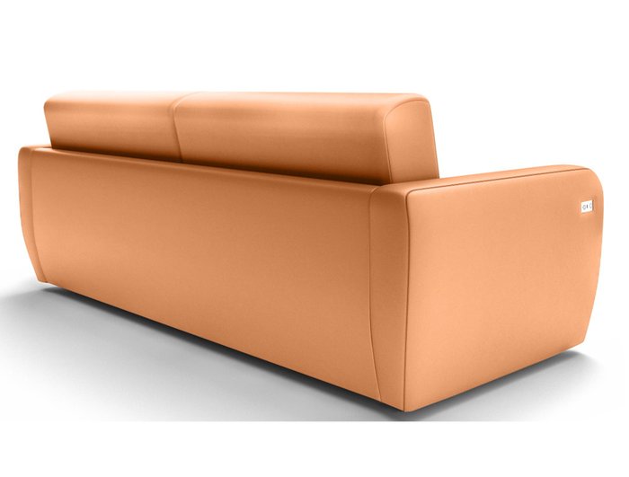 Прямой диван-кровать оранжевого цвета - лучшие Прямые диваны в INMYROOM