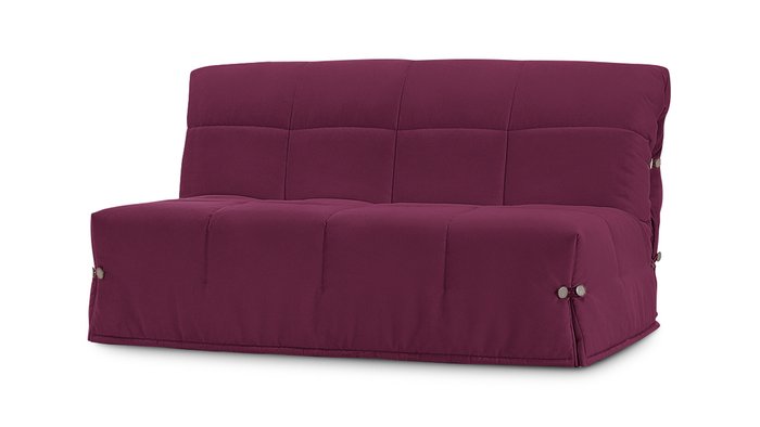 Диван-кровать Корона M фиолетового цвета  - купить Прямые диваны по цене 59600.0
