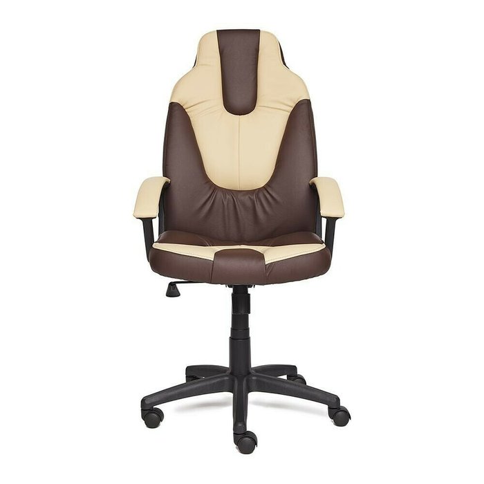 Кресло офисное Neo коричнево-бежевого цвета - лучшие Офисные кресла в INMYROOM