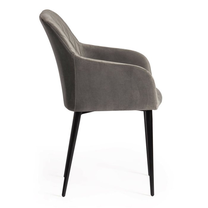 Набор из четырех стульев Bremo светло-серого цвета - лучшие Обеденные стулья в INMYROOM