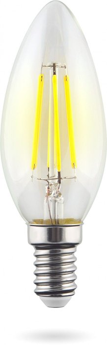 Лампа светодиодная Candle свеча прозрачная Лампа светодиодная Candle свеча прозрачная