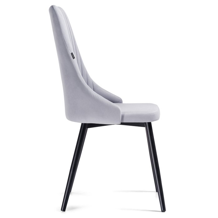 Стул Нараьян серого цвета - лучшие Обеденные стулья в INMYROOM