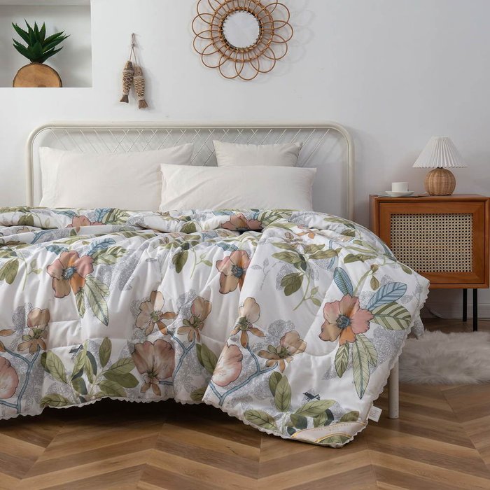 Одеяло Азиза 160х220 из хлопка - лучшие Одеяла в INMYROOM