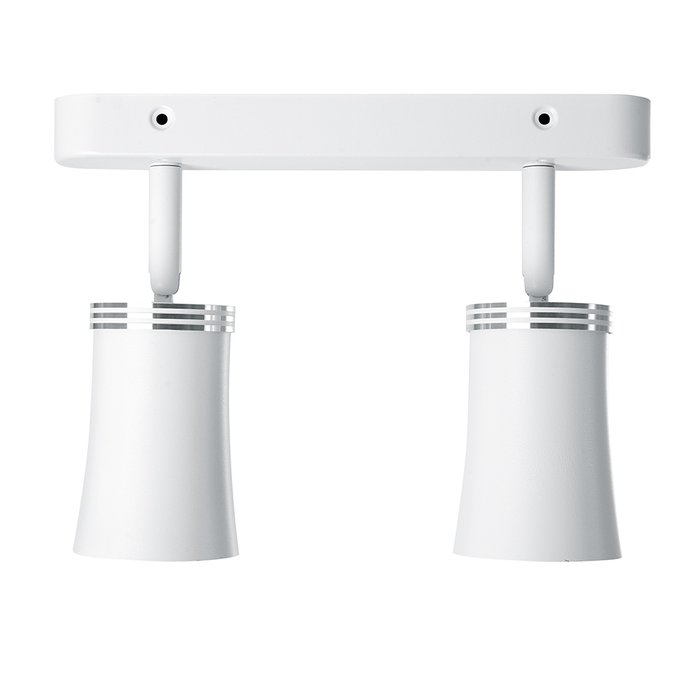 Светильник Feron ML222 настенно-потолочный под лампу GU10, белый - купить Накладные споты по цене 1169