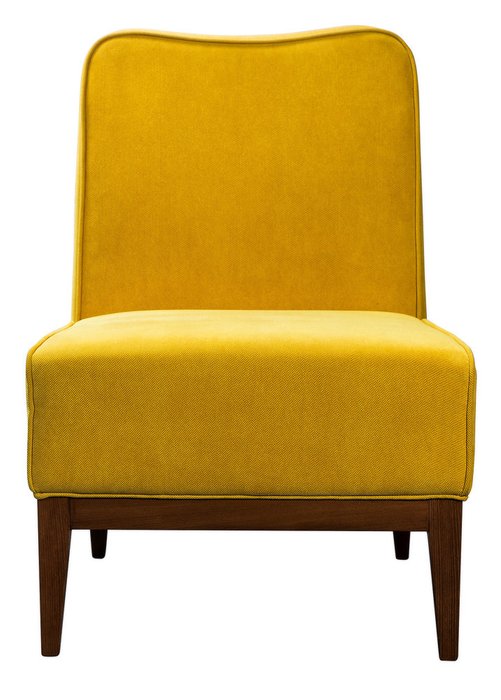 Кресло Giron желтого цвета  - лучшие Интерьерные кресла в INMYROOM