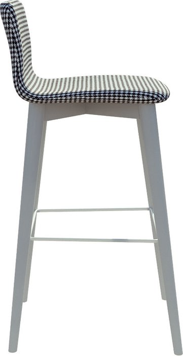 Барный стул Архитектор Melody черно-белого цвета - купить Барные стулья по цене 24667.0
