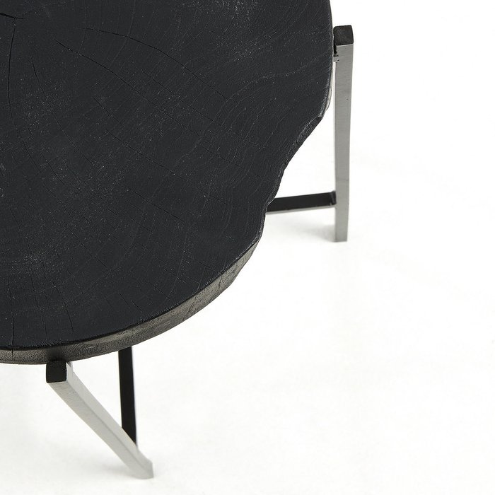 Приставной стол Existance черного цвета - купить Журнальные столики по цене 22990.0