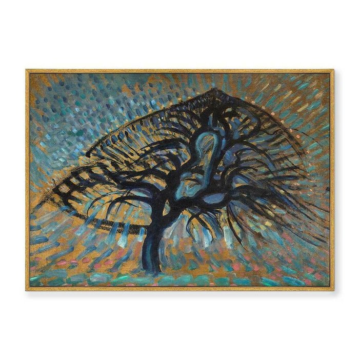 Репродукция картины на холсте Apple Tree, Pointillist Version, 1908г. - купить Картины по цене 21999.0