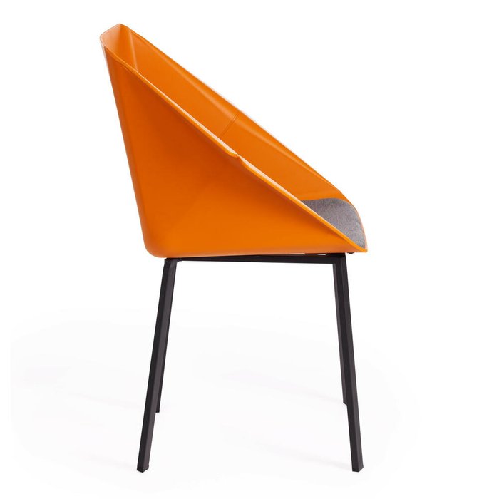 Стул Doro оранжевого цвета - купить Обеденные стулья по цене 3260.0