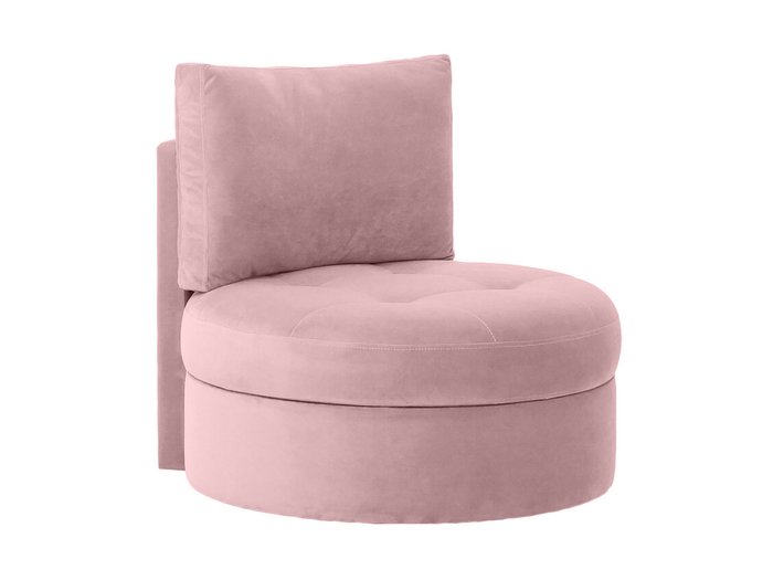 Кресло Wing Round розового цвета  - купить Интерьерные кресла по цене 26090.0