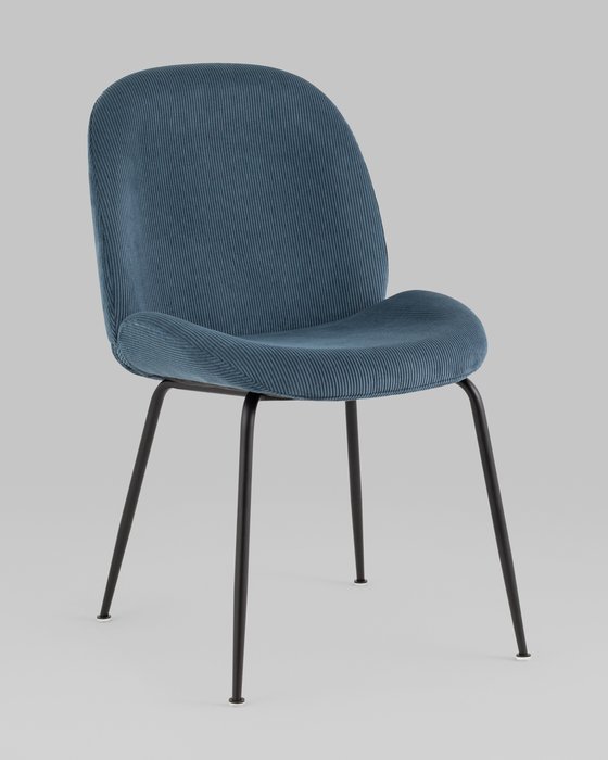 Стул Beetle темно-голубого цвета - купить Обеденные стулья по цене 8990.0