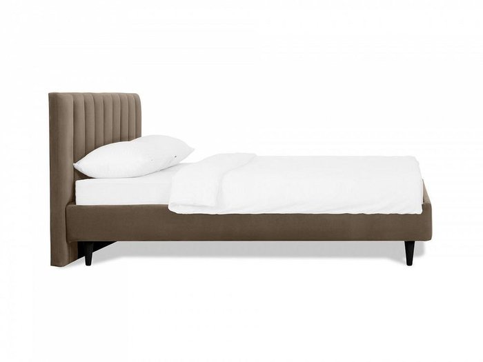 Кровать Queen II Sofia L 160х200 темно-коричневого цвета  - лучшие Кровати для спальни в INMYROOM