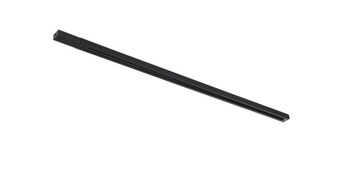 Однофазный шинопровод черного цвета