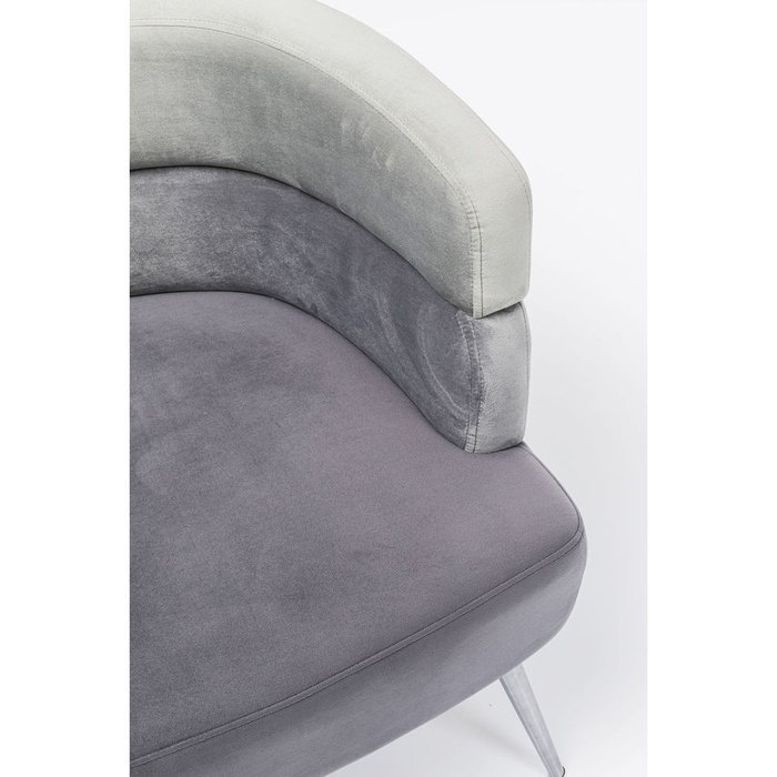 Кресло Sandwich серого цвета - лучшие Интерьерные кресла в INMYROOM
