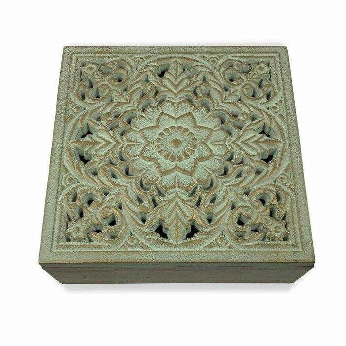 Шкатулка Mandala Деревянный MDF (20 x 7 x 20 cm)