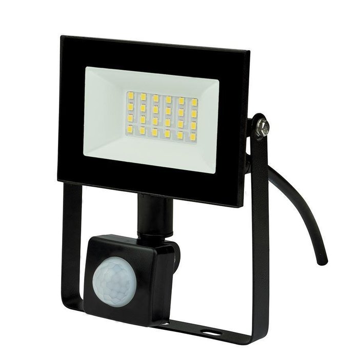 Прожектор светодиодный Sensor М черного цвета