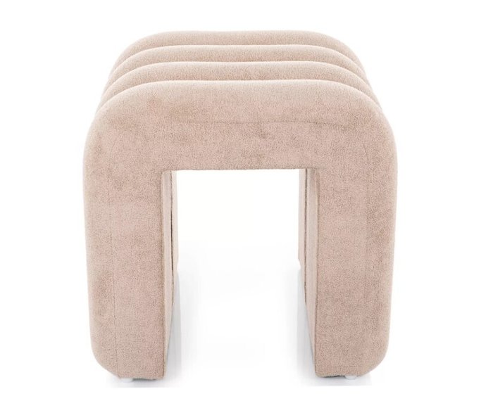 Пуф Tica темно-бежевого цвета - лучшие Пуфы в INMYROOM