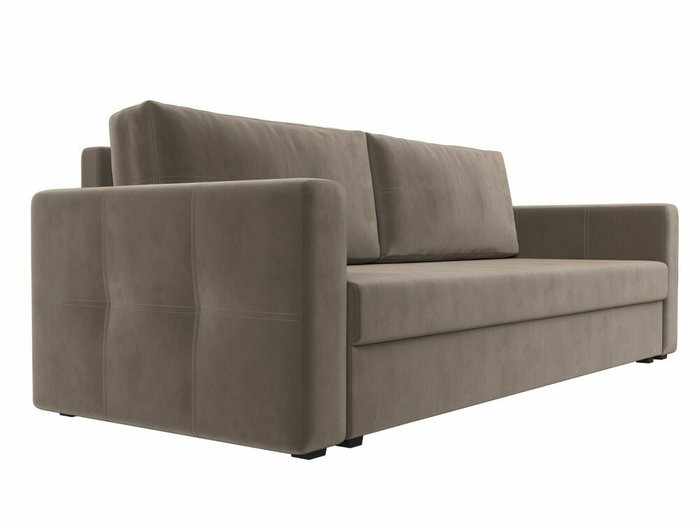 Диван-кровать Лига 006 коричневого цвета  - лучшие Прямые диваны в INMYROOM
