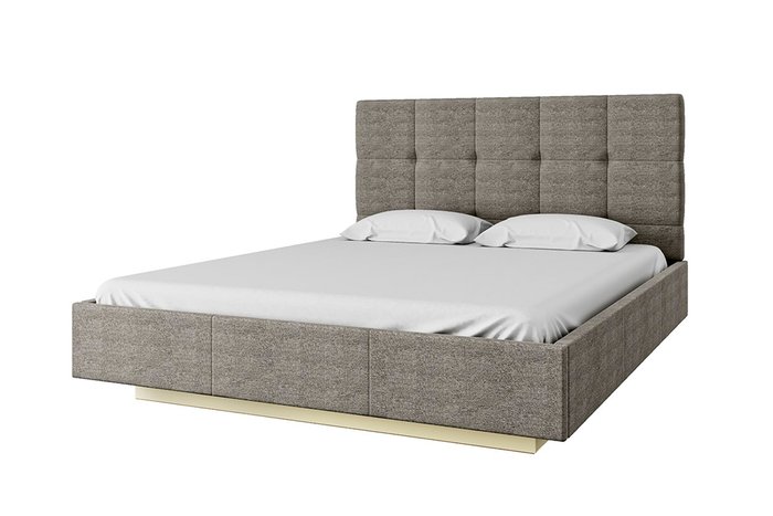 Кровать Modern 160х200 серого цвета с подъемным механизмом