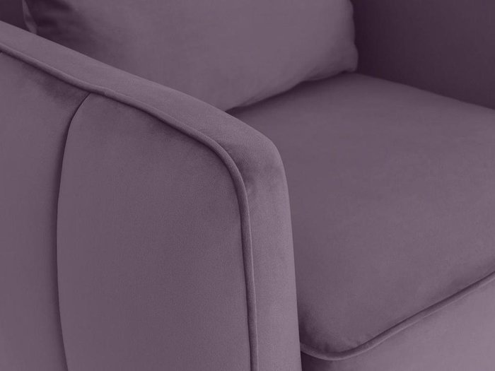 Кресло Amsterdam серо-лилового цвета - лучшие Интерьерные кресла в INMYROOM
