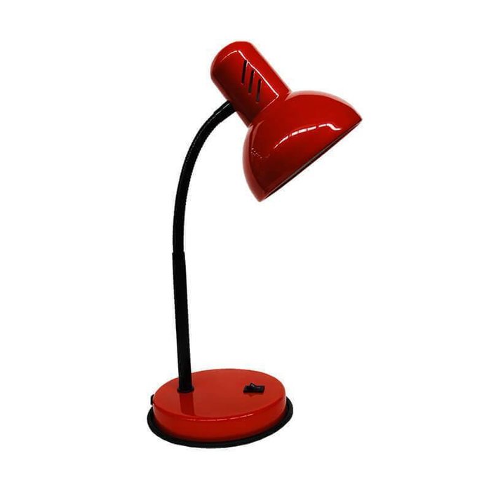 Настольная лампа Эир красного цвета - купить Рабочие лампы по цене 980.0