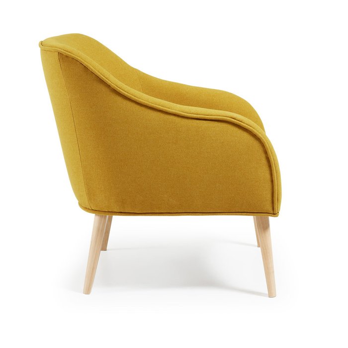 Кресло Lobby желтого цвета - купить Интерьерные кресла по цене 85990.0