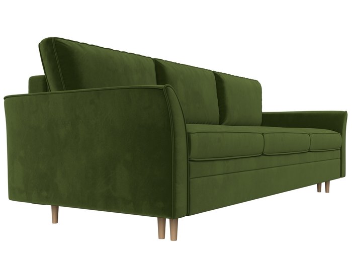 Прямой диван-кровать София зеленого цвета - лучшие Прямые диваны в INMYROOM