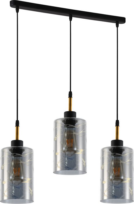 Подвесной светильник Eileen Б0069952 (стекло, цвет дымчатый) - купить Подвесные светильники по цене 4361 Подвесной светильник Eileen Б0069952 (стекло, цвет дымчатый) - купить Подвесные светильники по цене 4361