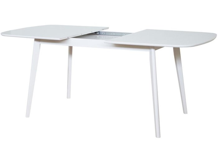 Стол раздвижной Скандинавия белого цвета - лучшие Обеденные столы в INMYROOM
