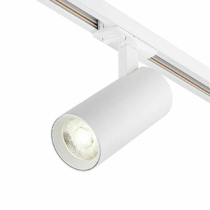 Трековый однофазный светильник Escada 20002TRA/03LED SWH Трековый однофазный светильник Escada 20002TRA/03LED SWH