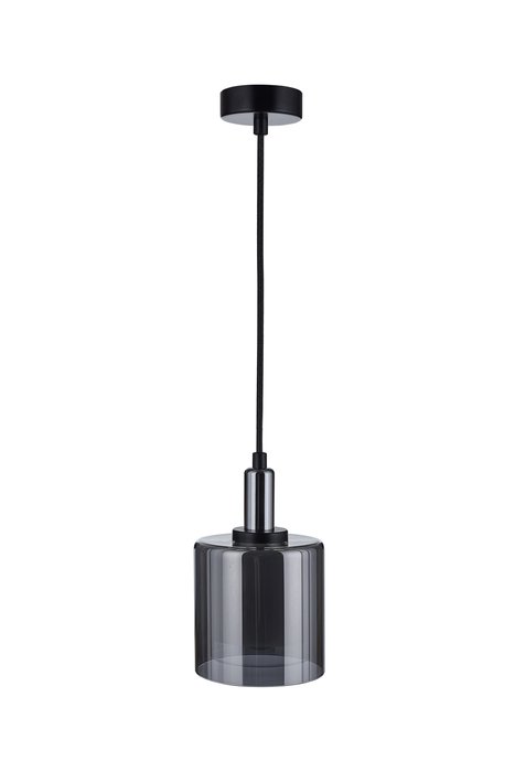 Подвесной светильник Top hat mini с серо-зеркальным плафоном Подвесной светильник Top hat mini с серо-зеркальным плафоном
