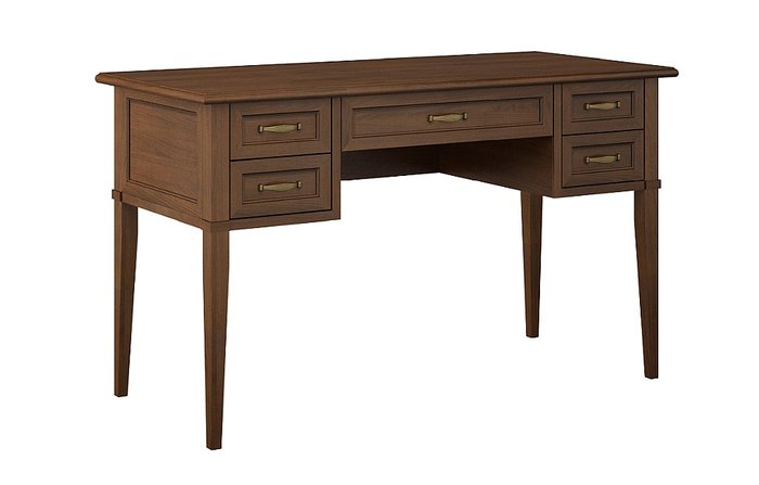 Стол письменный Адажио коричневого цвета - купить Письменные столы по цене 45790.0