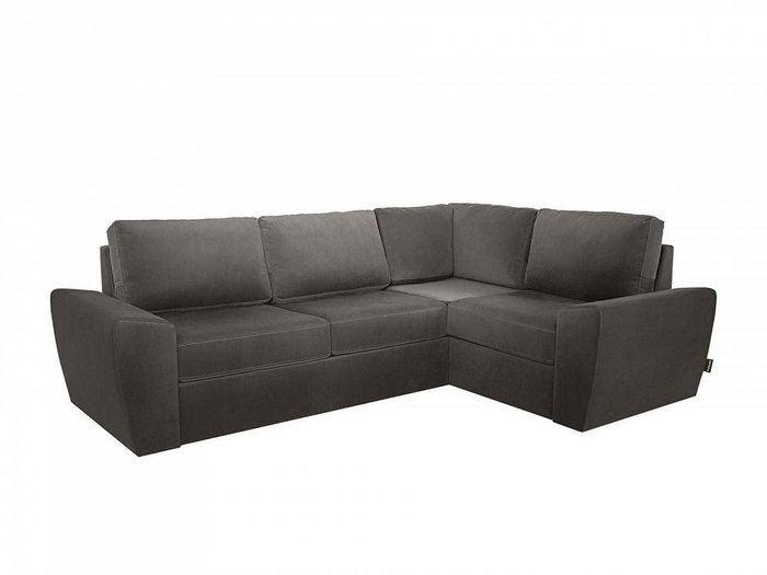 Угловой диван-кровать Peterhof темно-серого цвета - купить Угловые диваны по цене 199710.0