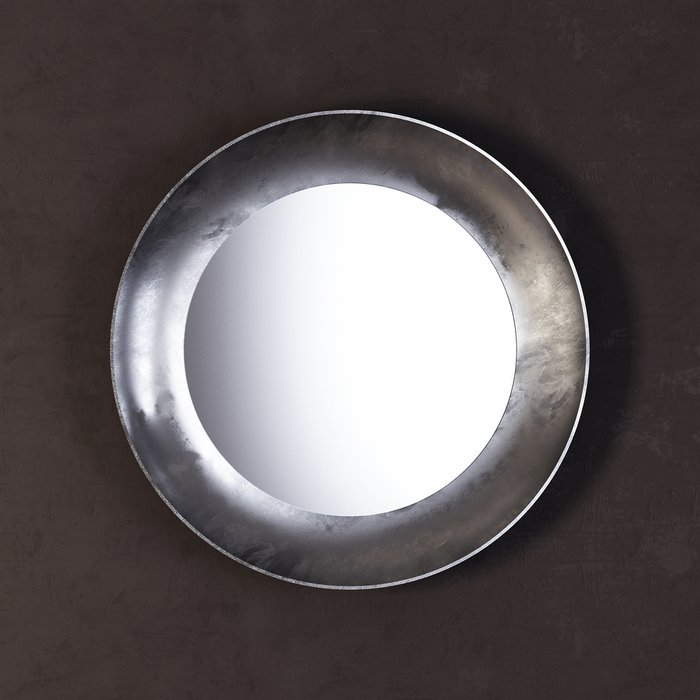 Зеркало Clayton серебряного цвета