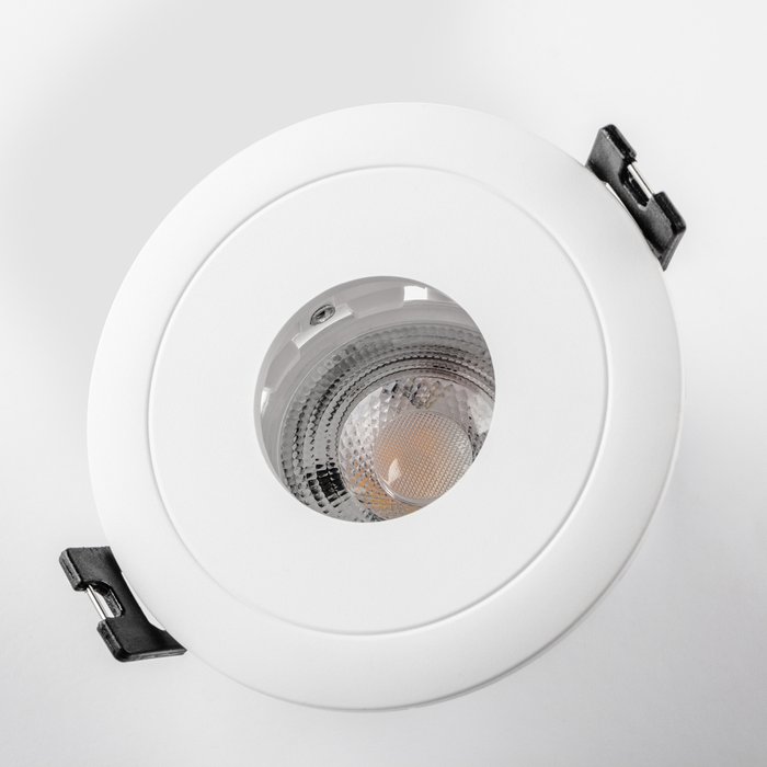 Рамка (светильник) PVC д/LED-модулей 941хх и LED-ламп D50мм ANELLO ROUND БЕЛЫЙ - купить Встраиваемые споты по цене 399.0 Рамка (светильник) PVC д/LED-модулей 941хх и LED-ламп D50мм ANELLO ROUND БЕЛЫЙ - купить Встраиваемые споты по цене 399.0