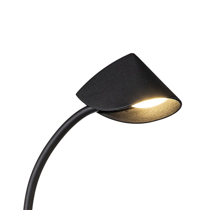 Лампа настольная Capuccina черного цвета - купить Рабочие лампы по цене 24226.0
