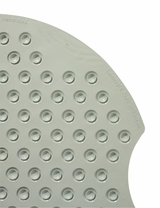 Коврик противоскользящий Tecno диаметр 55 серого цвета - купить Коврики для ванной по цене 3919.0
