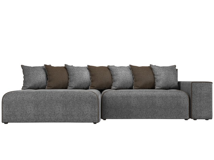 Угловой диван-кровать Кёльн серого цвета левый угол - купить Угловые диваны по цене 55999.0