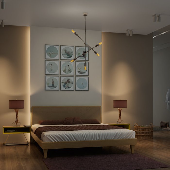 Кровать Sens! из массив дуба желтая 160х200 - купить Кровати для спальни по цене 116050.0