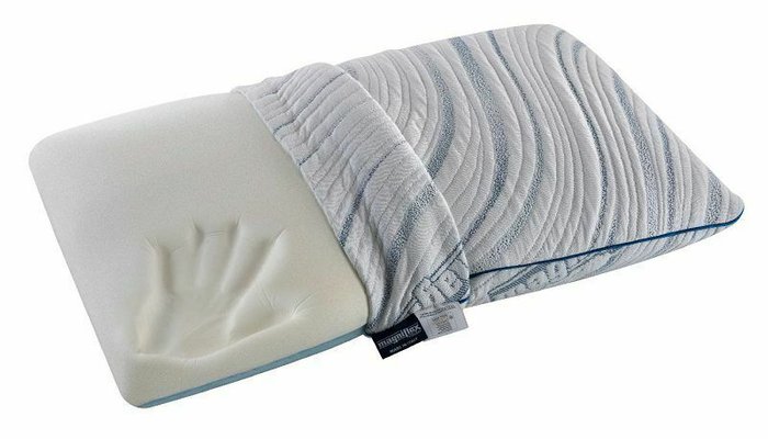 Анатомическая подушка Memoform Magnigel Deluxe Standard белого цвета
