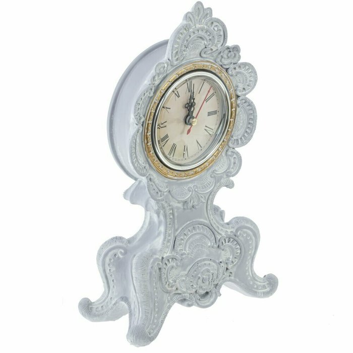 Часы настольные декоративные серого цвета - купить Часы по цене 4034.0