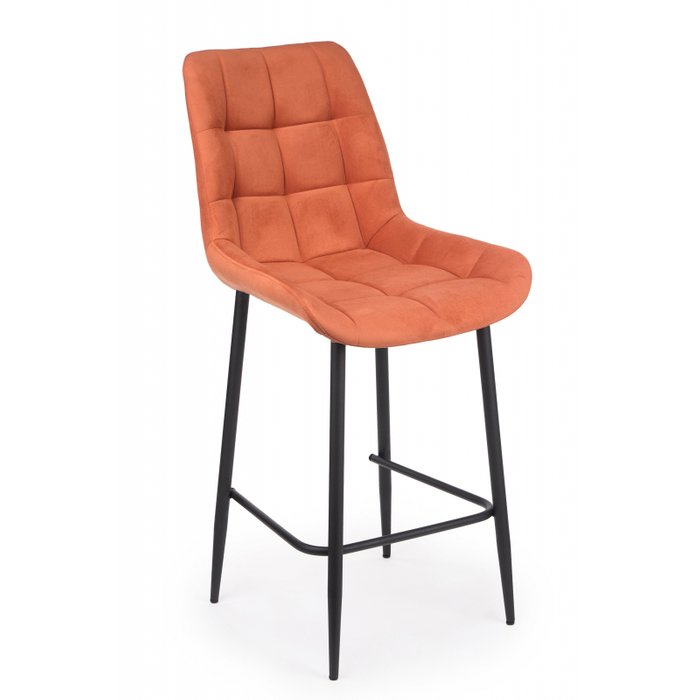 Барный стул Челси 360 терракотового цвета вращающийся - купить Барные стулья по цене 6600 Барный стул Челси 360 терракотового цвета вращающийся - купить Барные стулья по цене 6600